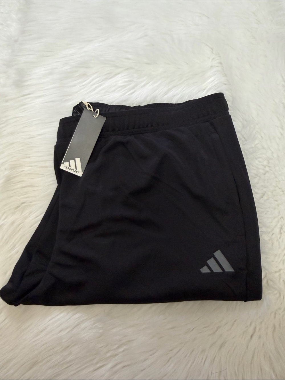 Adidas Black Jogger Sweatpants Sz 4XL